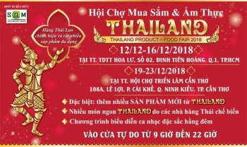 Hội chợ mua sắm và ẩm thực Thái Lan tháng 12-2018