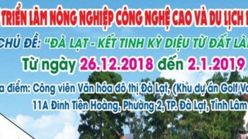 Hội chợ Nông nghiệp Công nghệ cao và Du lịch Đà Lạt 2018