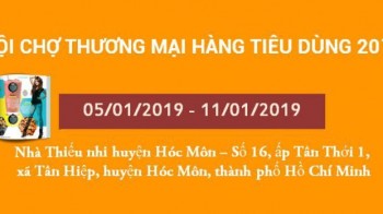 Hội chợ thương mại hàng tiêu dùng huyện Hóc Môn năm 2019