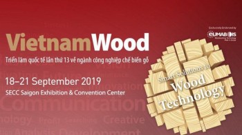 VietnamWood 2019 - Triển lãm Quốc tế về Máy móc và Thiết bị Công nghiệp Chế biến Gỗ lần thứ 13