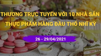 Giao thương trực tuyến với 10 Nhà sản xuất thực phẩm hàng đầu Thổ Nhĩ Kỳ