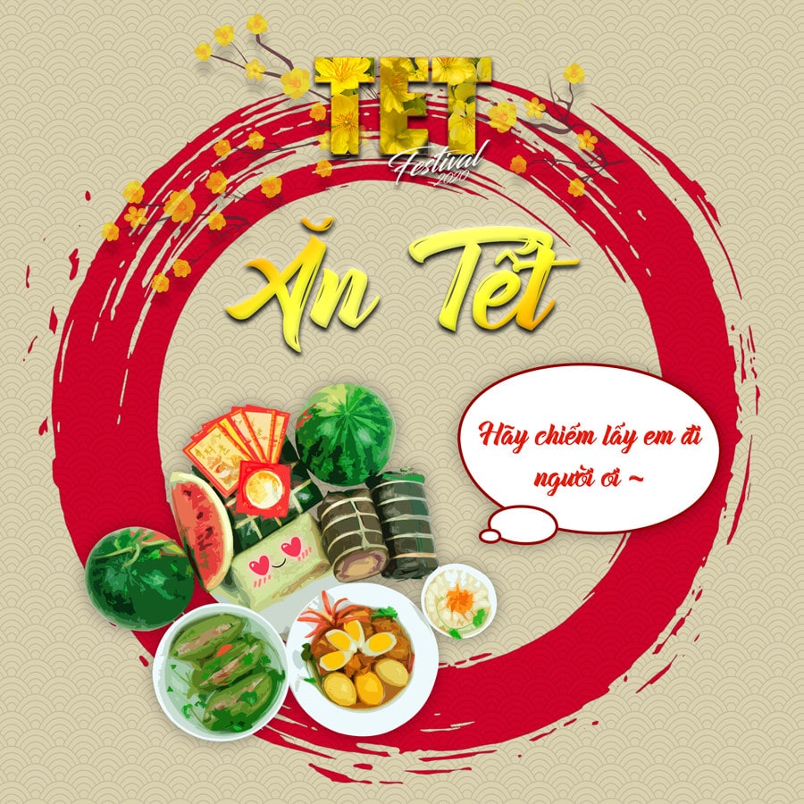 Hoạt động Ăn Tết tại TET FESTIVAL 2020 - Lễ Hội Tết Việt