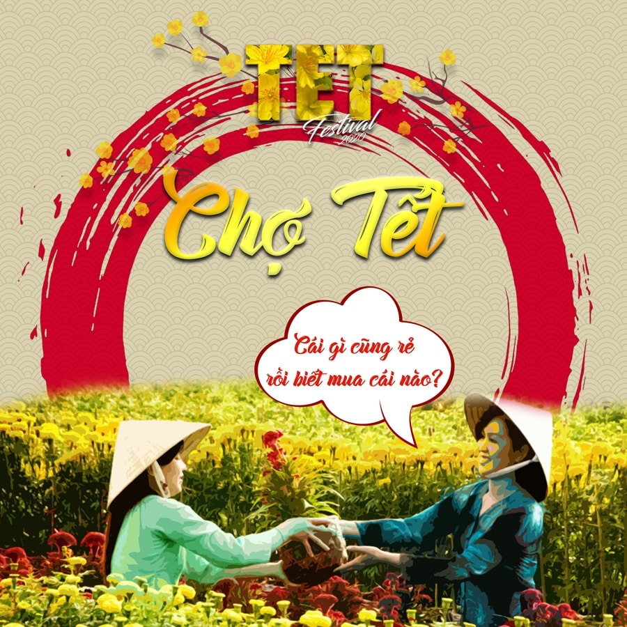 Hoạt động Chợ Tết tại TET FESTIVAL 2020 - Lễ Hội Tết Việt