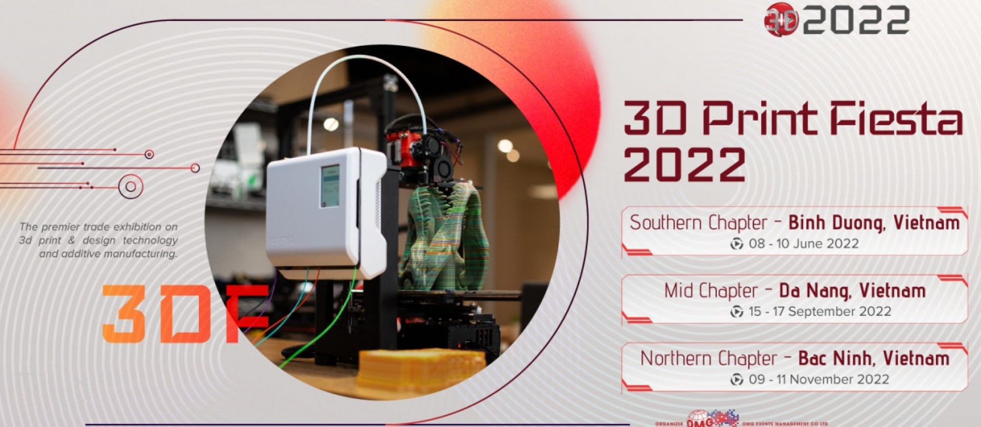 3DF Đà Nẵng 2022 - Triển lãm Công nghệ in 3D
