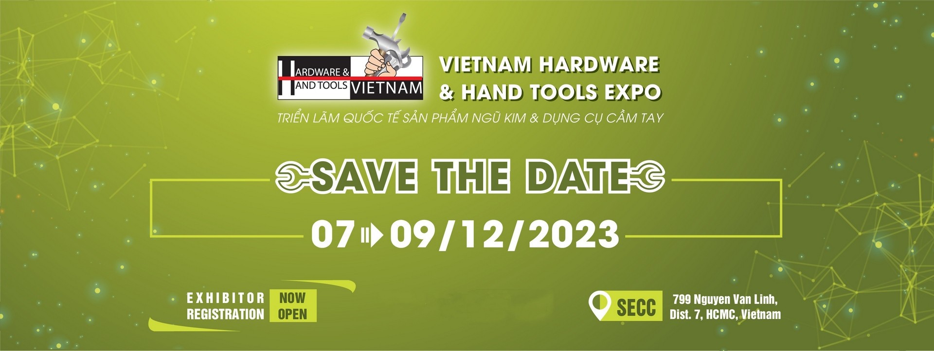 Vietnam Hardware & Hand Tools Expo 2023 - Triển lãm Quốc tế Sản phẩm Ngũ kim & Dụng cụ Cầm tay
