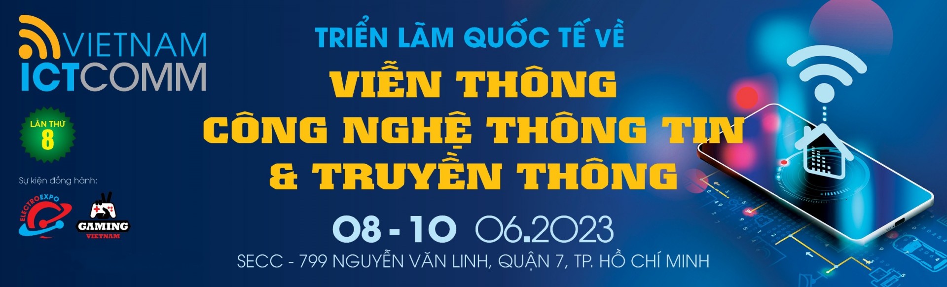 Vietnam ICTComm 2023 - Triển lãm Quốc tế về Viễn thông, Công nghệ Thông tin & Truyền thông
