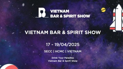 Vietnam Bar & Spirit Show 2025 - Triển lãm Quốc tế Bar & Rượu tại Việt Nam