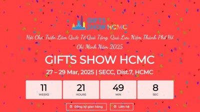 HCMC Gifts Show 2025 - Hội chợ Triển lãm Quốc tế Quà tặng Quà lưu niệm TP.HCM