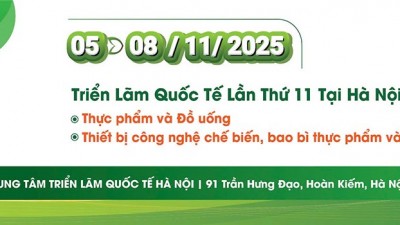 VietFood & Beverage Hanoi 2025 - Triển lãm Quốc tế Thực phẩm và Đồ uống Việt Nam